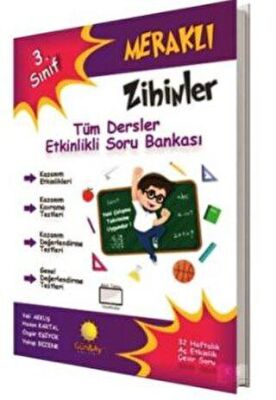 Günay Yayınları 3. Sınıf Meraklı Zihinler Tüm Dersler Etkinlikli Soru Bankası - 1