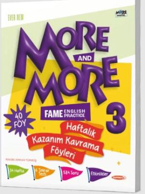 3. Sınıf More More Haftalık Kazanım Kavrama Föyleri 44 Föy - 1
