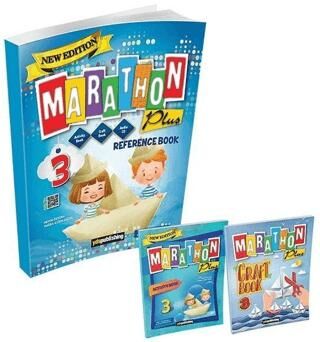 YDS Publishing 3. Sınıf New Marathon Plus Reference Book Activity Book + Craft Book 3`lü Set - 1