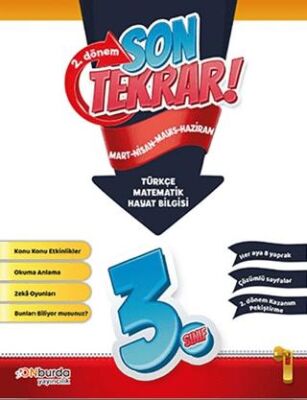 ONburda Yayınları 3. Sınıf Son Tekrar 2. Dönem - 1