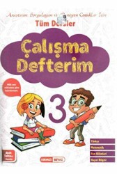Kırmızı Beyaz Yayınları 3. Sınıf Tüm Dersler Çalışma Defterim - Kırmızı Beyaz Yayınları