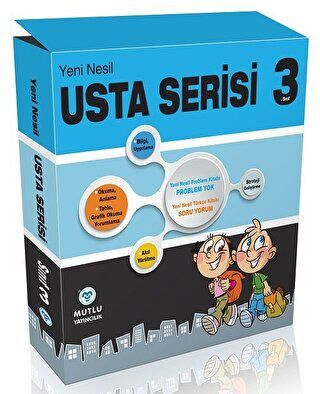 Mutlu Yayıncılık 3. Sınıf Yeni Nesil Usta Serisi - 1