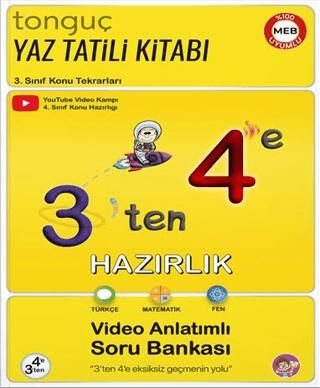 Tonguç Akademi 3`ten 4`e Hazırlık Kitabı - 1