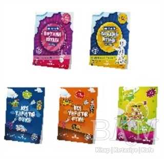 4-6 Yaş Okul Öncesi Etkinlik Seti 5 Kitap - Yeti Kitap