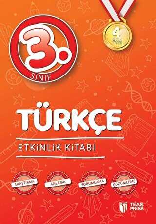 Teas Press 4 Aşamada Etkinlik Kitabı - 3. Sınıf Türkçe Etkinlik Kitabı