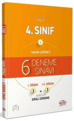 Editör Yayınevi 4. Sınıf 6 Fasiküllü 3+3 Deneme - Editör Yayınevi