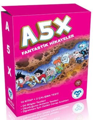 Mutlu Yayıncılık 4. Sınıf A5X Fantastik Hikayeler Seti - 1