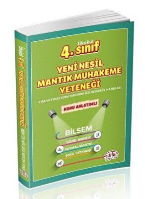 Editör Yayınevi 4. Sınıf Yeni Nesil Mantık Muhakeme Yeteneği Konu Anlatımlı - 1