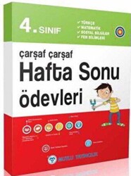 Mutlu Yayıncılık 4. Sınıf Çarşaf Çarşaf Hafta Sonu Ödevleri - Mutlu Yayıncılık