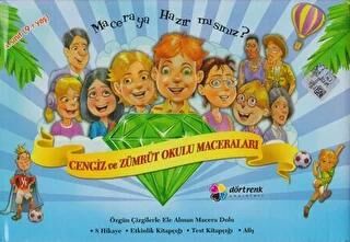 4. Sınıf Cengiz ve Zümrüt Okulu Maceraları 8 Kitap - 1