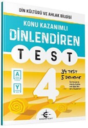 4. Sınıf Din Kültürü ve Ahlak Bilgisi Dinlendiren Test Eker - Eker Test Yayınları
