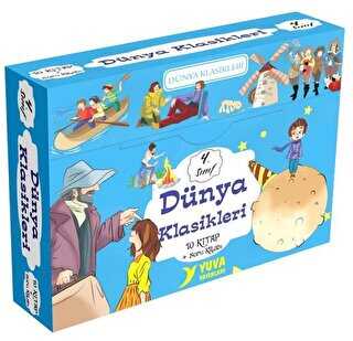 4. Sınıf Dünya Klasikleri Serisi 10 Kitaplık Set - Yuva Yayınları