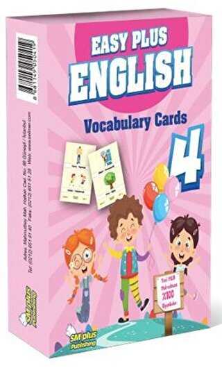 Selimer Yayınları 4. Sınıf Easy Plus English Kelime Kartları