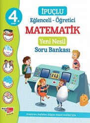 Dikkat Atölyesi Yayınları 4. Sınıf Eğlenceli - Öğretici İpuçlu Matematik Yeni Nesil Soru Bankası - Dikkat Atölyesi Yayınları