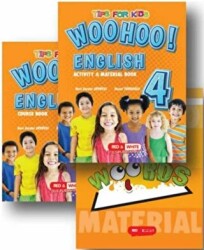 Kırmızı Beyaz Yayınları 4. Sınıf English Woo Hoo Course Book - Kırmızı Beyaz Yayınları