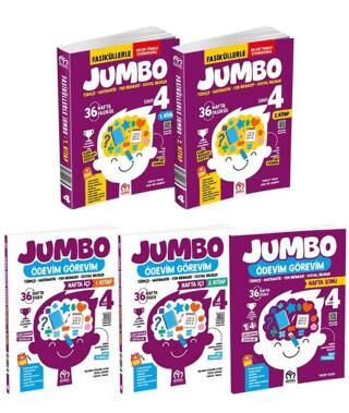 4. Sınıf Fasiküllerle Jumbo Seti 5 Kitap - 1