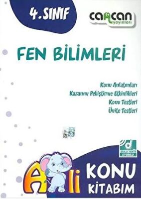 Cancan Yayınları 4. Sınıf Fen Bilimleri Konu Kitabım - 1