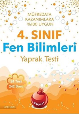 Nartest Yayınevi 4. Sınıf Fen Bilimleri Yaprak Testi - 1