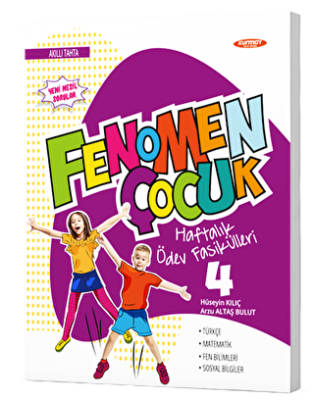 Fenomen Yayınları 4. Sınıf Haftalık Ödev Fasikülleri Fenomen Çocuk - 1