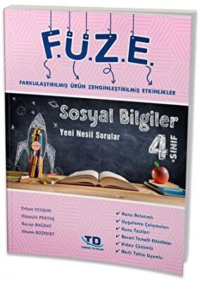 Tandem Yayınları 4. Sınıf FÜZE Sosyal Bilgiler Yeni Nesil Sorular - 1