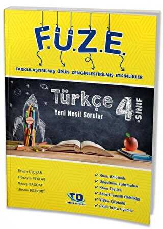 Tandem Yayınları 4. Sınıf FÜZE Türkçe Yeni Nesil Sorular