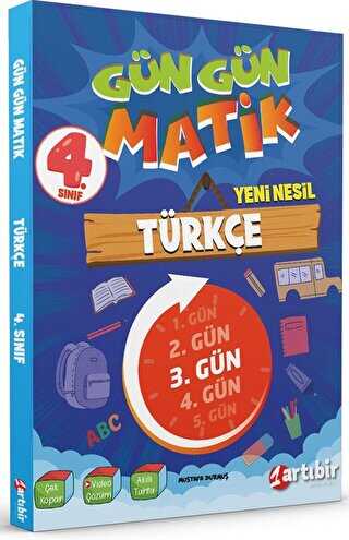 Artı Bir Yayınları 4. Sınıf Gün Gün Matik Türkçe