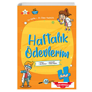 4. Sınıf Haftalık Ödevlerim Tüm Dersler - 1