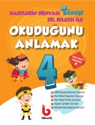 4. Sınıf Harflerin Dünyası Türkçe Dil Bilgisi ile Okuduğunu Anlamak - Bilimetik Yayınları