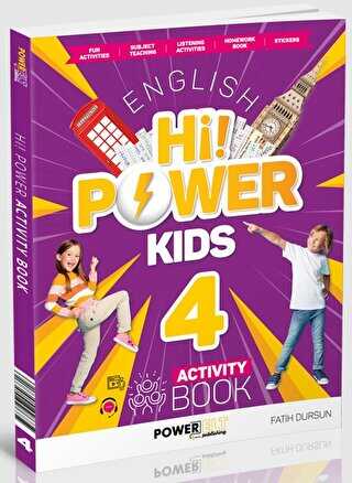 Model Eğitim Yayıncılık 4. Sınıf Hi! Power Activity Book