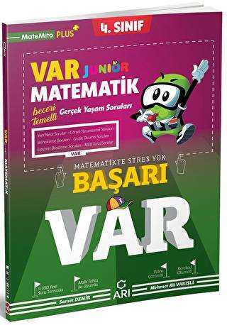 Arı Yayıncılık 4. Sınıf Matematik VAR Junior Soru Bankası