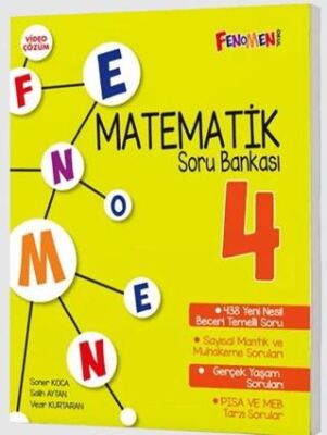 Fenomen Yayınları 4. Sınıf Matematik Fenomen Soru Bankası - 1