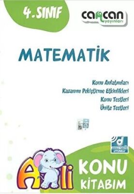Cancan Yayınları 4. Sınıf Matematik Konu Kitabım - 1