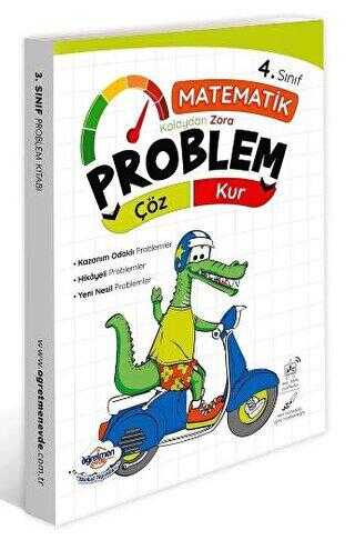 Öğretmen Evde Yayınları 4. Sınıf Matematik Problem Kur - Çöz Kitabı
