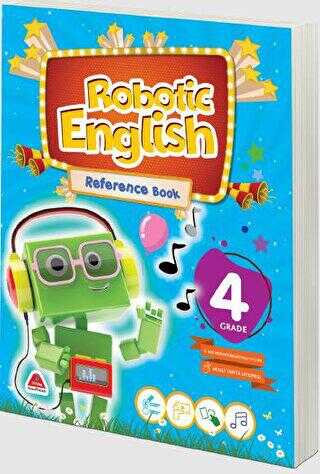 Damla Yayınevi - Bayilik 4. Sınıf Robotic English Reference Book
