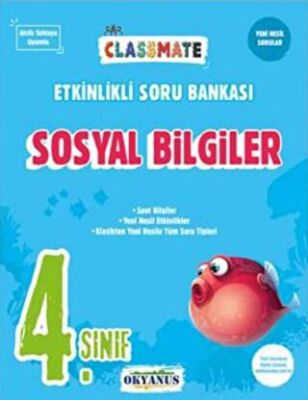 4. Sınıf Sosyal Bilgiler Classmate Etkinlikli Soru Bankası kapağı