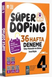 4. Sınıf Süper Doping 36 Hafta Deneme - Artı Eğitim Yayınları