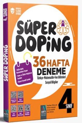 4. Sınıf Süper Doping 36 Hafta Deneme - 1