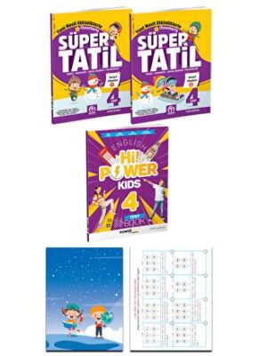 Model Eğitim Yayıncılık 4. Sınıf Süper Yarıyıl Tatil Seti - 1