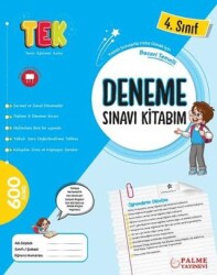 4. Sınıf Tek Deneme Sınavı Kitabım - Palme Yayınları