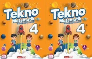 Kırmızı Beyaz Yayınları 4. Sınıf Tekno Teknolojik Eğitim Destekli Matematik 1. ve 2. Kitap - 1