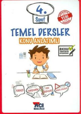 Açı Yayınları 4. Sınıf Temel Dersler Konu Anlatımlı - 1