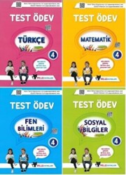 Proje Yayınları 4. Sınıf Test Ödev Seti 4 Kitap - Proje Yayınları