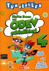 4. Sınıf Tüm Dersler Hafta Sonu Ödev Etkinlikleri - Kırmızı Beyaz Yayınları