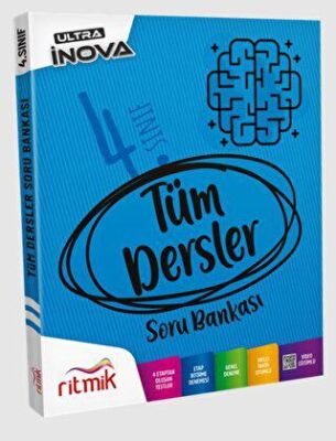 Ritmik Yayınları 4. Sınıf - Tüm Dersler - Ultra İnova Soru Bankası - 1