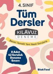 4. Sınıf Tüm Dersler Kılavuz Deneme - Tudem Yayınları - Bayilik