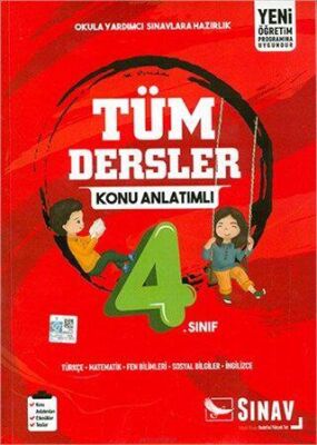 Sınav Yayınları 4. Sınıf Tüm Dersler Konu Anlatımlı - 1