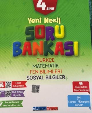 Salan Yayınları 4. Sınıf Tüm Dersler Sınav Ustası Serisi Soru Bankası - 1