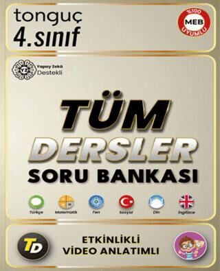 4. Sınıf Tüm Dersler Soru Bankası - 1