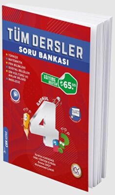 İlk Önce Yayıncılık 4. Sınıf Tüm Dersler Soru Bankası - 1
