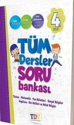 TDY Yayınları 4. Sınıf Tüm Dersler Soru Bankası - TDY Yayınları